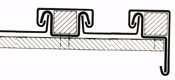 Belgian roll cap with verge detail