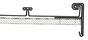 Double angle standing seam with capping strip and verge detail